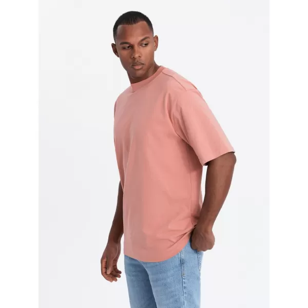  Pánské triko OMBRE OM-TSBC-0234 PINK 