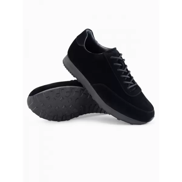  Pánské boty OMBRE OM-FOCS-0161 BLACK 