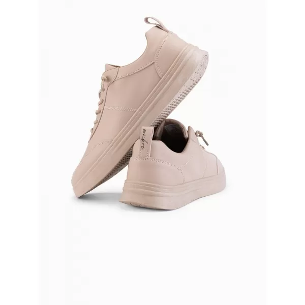  Pánské boty OMBRE OM-FOCS-0151 BEIGE 