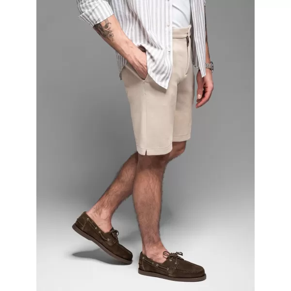  Pánské kraťasy OMBRE OM-SRCS-0166 SAND 