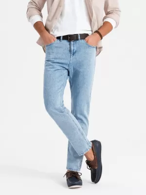 Pánské džíny OMBRE OM-PADP-0225 LIGHT BLUE
