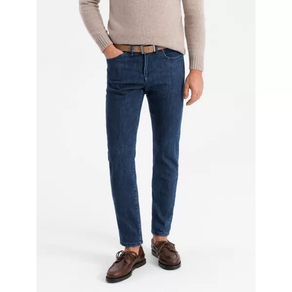  Pánské džíny OMBRE OM-PADP-0216 DARK BLUE 
