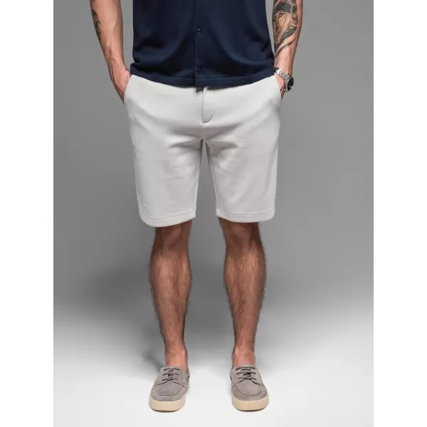  Pánské kraťasy OMBRE OM-SRCS-0166 LIGHT GREY 