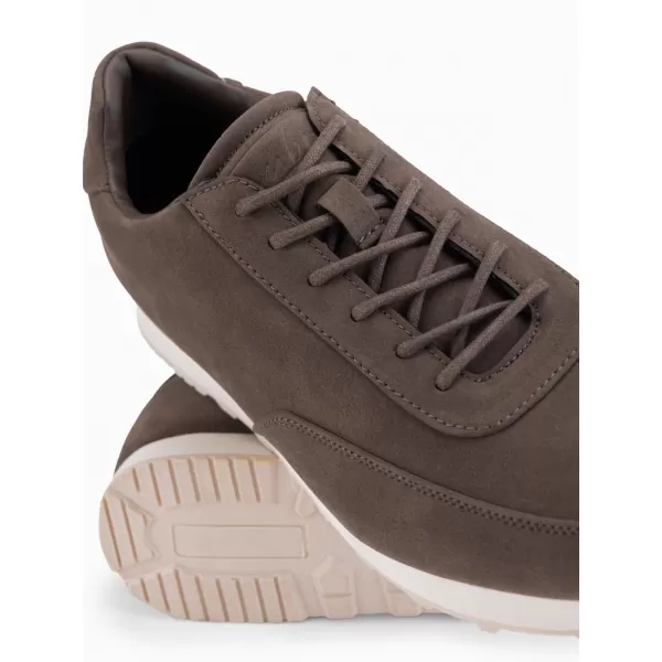  Pánské boty OMBRE OM-FOCS-0161 DARK BROWN 