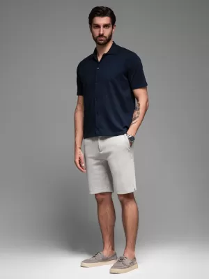 Pánské kraťasy OMBRE OM-SRCS-0166 LIGHT GREY