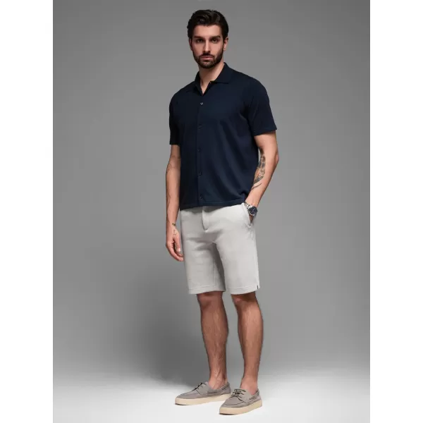  Pánské kraťasy OMBRE OM-SRCS-0166 LIGHT GREY 