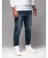 Pánské kalhoty OMBRE OM-PADJ-0243 DARK BLUE