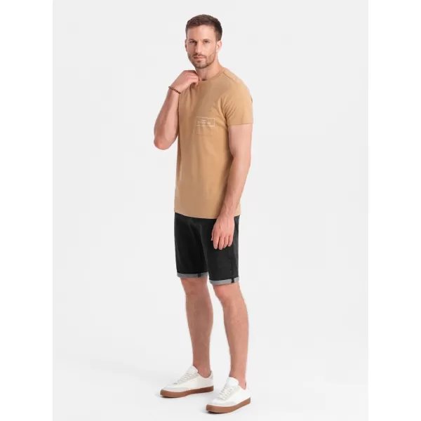  Pánské kraťasy OMBRE OM-SRDS-0134 BLACK 