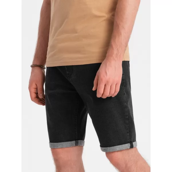  Pánské kraťasy OMBRE OM-SRDS-0134 BLACK 