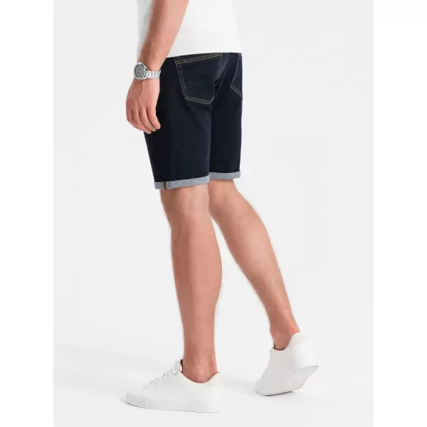  Pánské kraťasy OMBRE OM-SRDS-0134 NAVY BLUE 