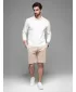 Pánské kraťasy OMBRE OM-SRCS-0168 BEIGE