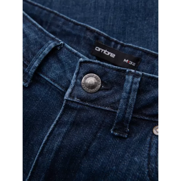  Pánské džíny OMBRE OM-PADP-0216 DARK BLUE 