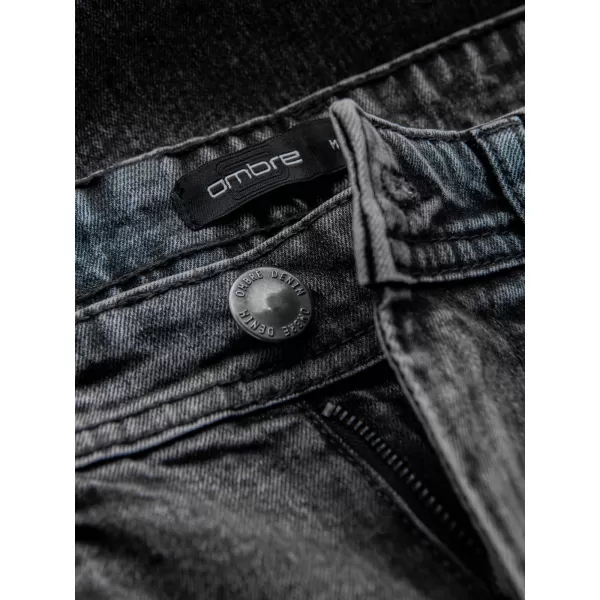  Pánské kraťasy OMBRE OM-SRDS-0134 GRAY 