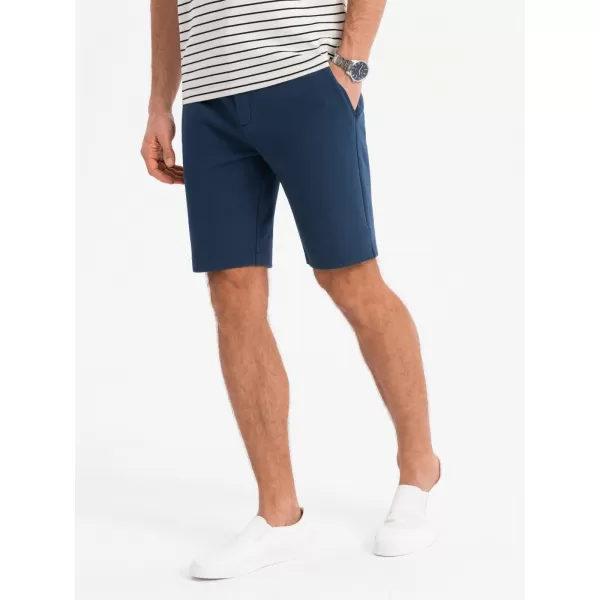  Pánské kraťasy OMBRE OM-SRCS-0166 NAVY BLUE 