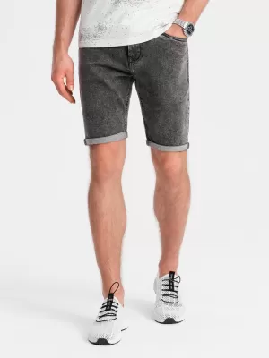 Pánské kraťasy OMBRE OM-SRDS-0134 GRAY