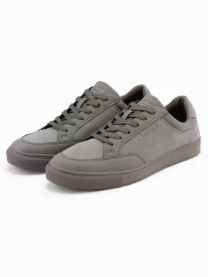 Pánské boty OMBRE OM-FOTL-0183 OLIVE