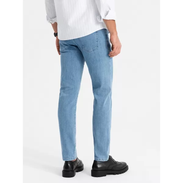  Pánské džíny OMBRE OM-PADP-0216 LIGHT BLUE 