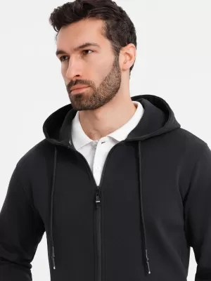 Pánská mikina OMBRE OM-SSZP-0213 BLACK