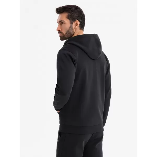  Pánská mikina OMBRE OM-SSZP-0213 BLACK 