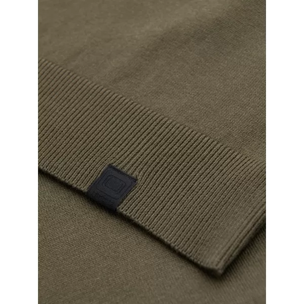  Pánský svetr OMBRE OM-SWZS-0124 OLIVE 