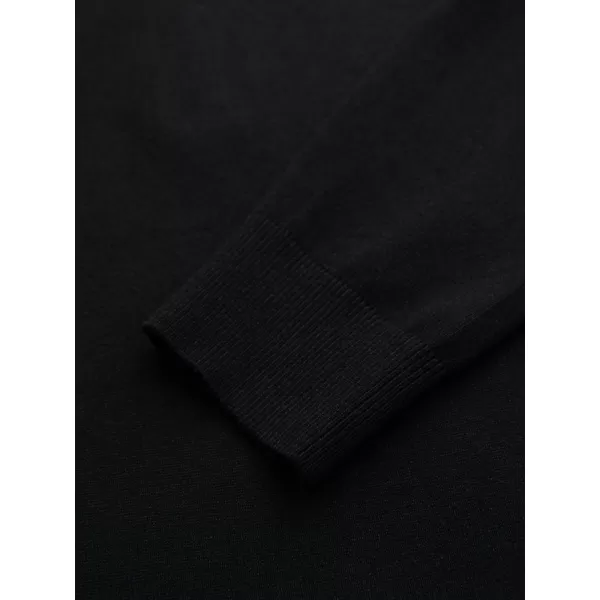  Pánský svetr OMBRE OM-SWZS-0124 BLACK 