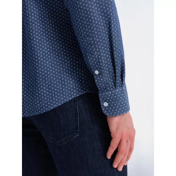  Pánská košile OMBRE OM-SHDS-0179 BLUE 