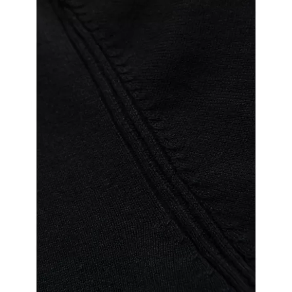  Pánský svetr OMBRE OM-SWZS-0124 BLACK 