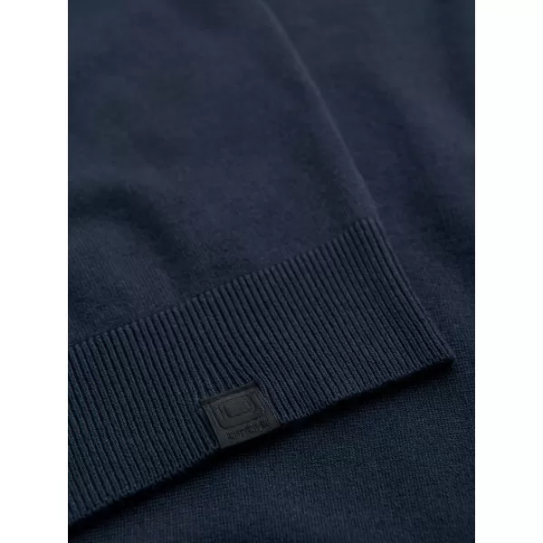  Pánský svetr OMBRE OM-SWZS-0124 NAVY BLUE 