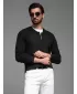 Pánský svetr OMBRE OM-SWZS-0124 BLACK