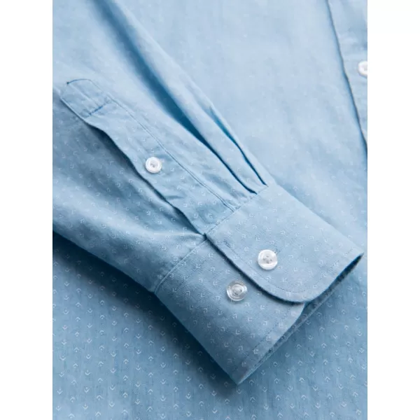  Pánská košile OMBRE OM-SHDS-0179 LIGHT BLUE 