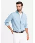 Pánská košile OMBRE OM-SHDS-0181 LIGHT BLUE