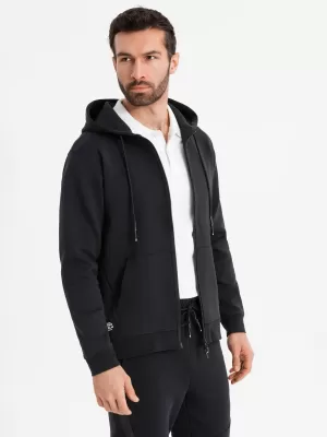 Pánská mikina OMBRE OM-SSZP-0213 BLACK