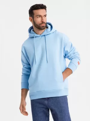 Pánská mikina OMBRE OU-SNBC-0105 BLUE