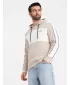 Pánská mikina OMBRE OM-SSNZ-0225 BEIGE