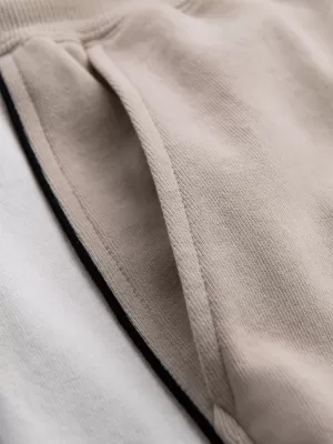 Pánské kraťasy OMBRE OM-SRSK-0182 BEIGE