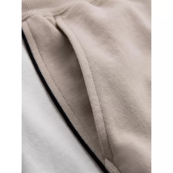  Pánské kraťasy OMBRE OM-SRSK-0182 BEIGE 