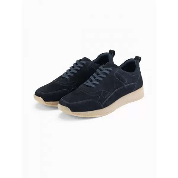  Pánské boty OMBRE OM-FOSL-0205 NAVY BLUE 