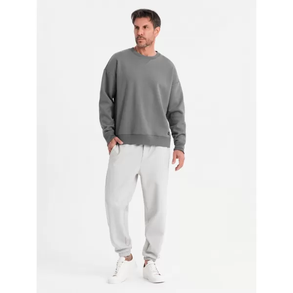 Pánská mikina OMBRE OU-SNBC-0104 GREY 