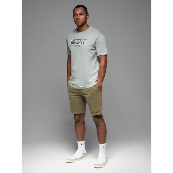 Pánské kraťasy OMBRE OM-SRSK-0138 OLIVE 