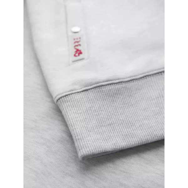  Pánská mikina OMBRE OM-SSZP-0219 GREY MELANGE 