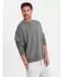Pánská mikina OMBRE OU-SNBC-0104 GREY