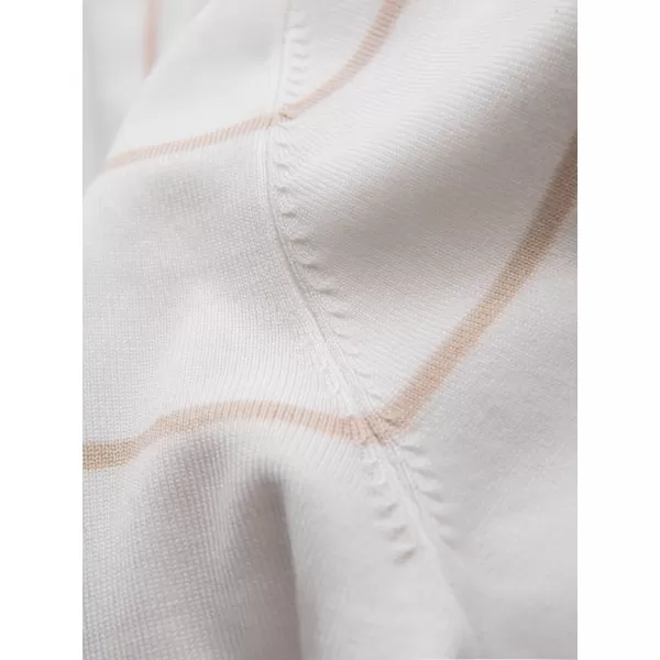  Pánské triko s límečkem OMBRE OM-POSS-0145 WHITE AND BEIGE 