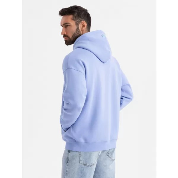  Pánská mikina OMBRE OU-SNBC-0105 LAVENDER 