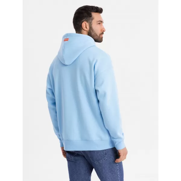  Pánská mikina OMBRE OU-SNBC-0105 BLUE 