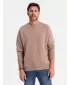 Pánská mikina OMBRE OU-SNBC-0104 BROWN