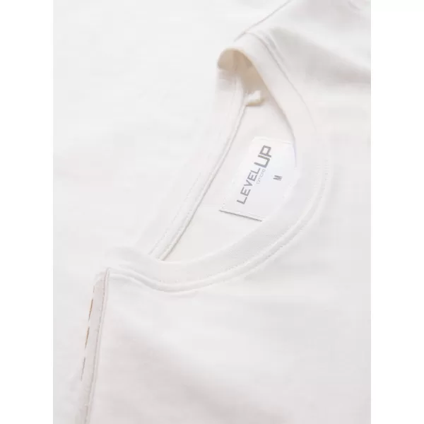  Pánské triko OMBRE OM-LSCL-0127 BROKEN WHITE 