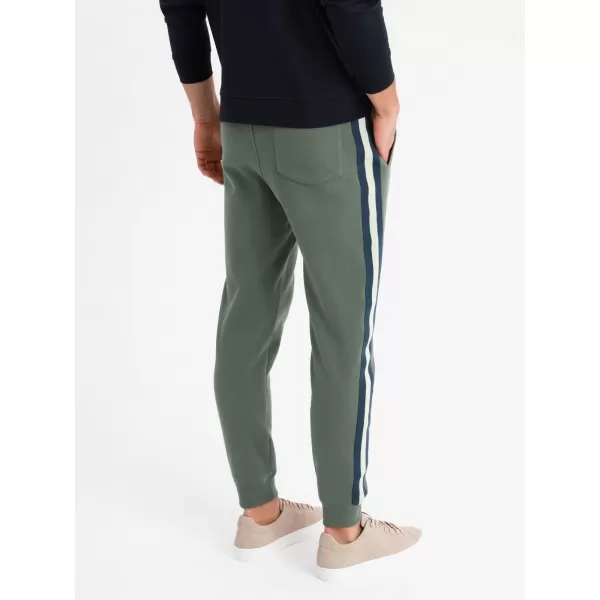  Pánské tepláky OMBRE OM-PASK-0258 OLIVE 
