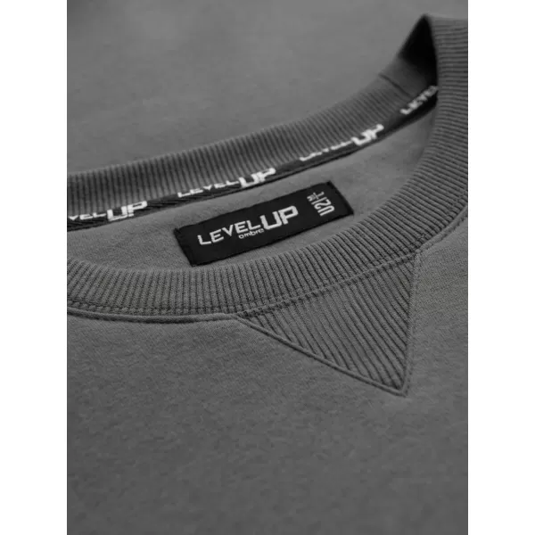  Pánská mikina OMBRE OU-SNBC-0104 GREY 