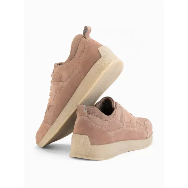  Pánské boty OMBRE OM-FOSL-0205 BEIGE 