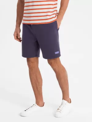 Pánské kraťasy OMBRE OU-SRBC-0101 PURPLE